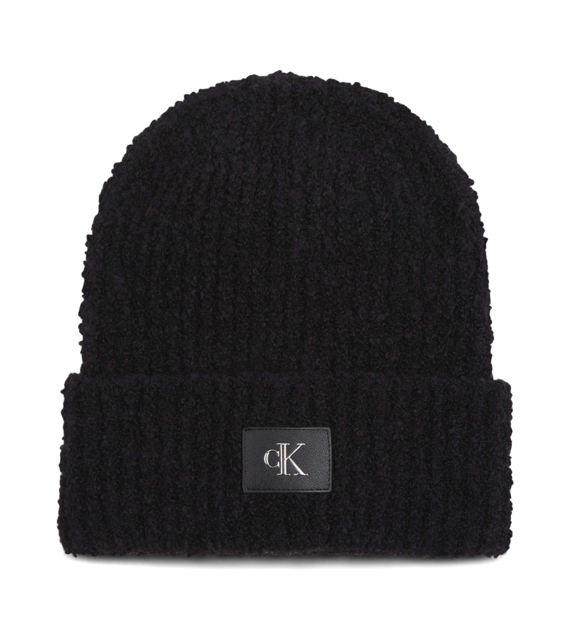  Bonnet logo patché laine - Calvin klein