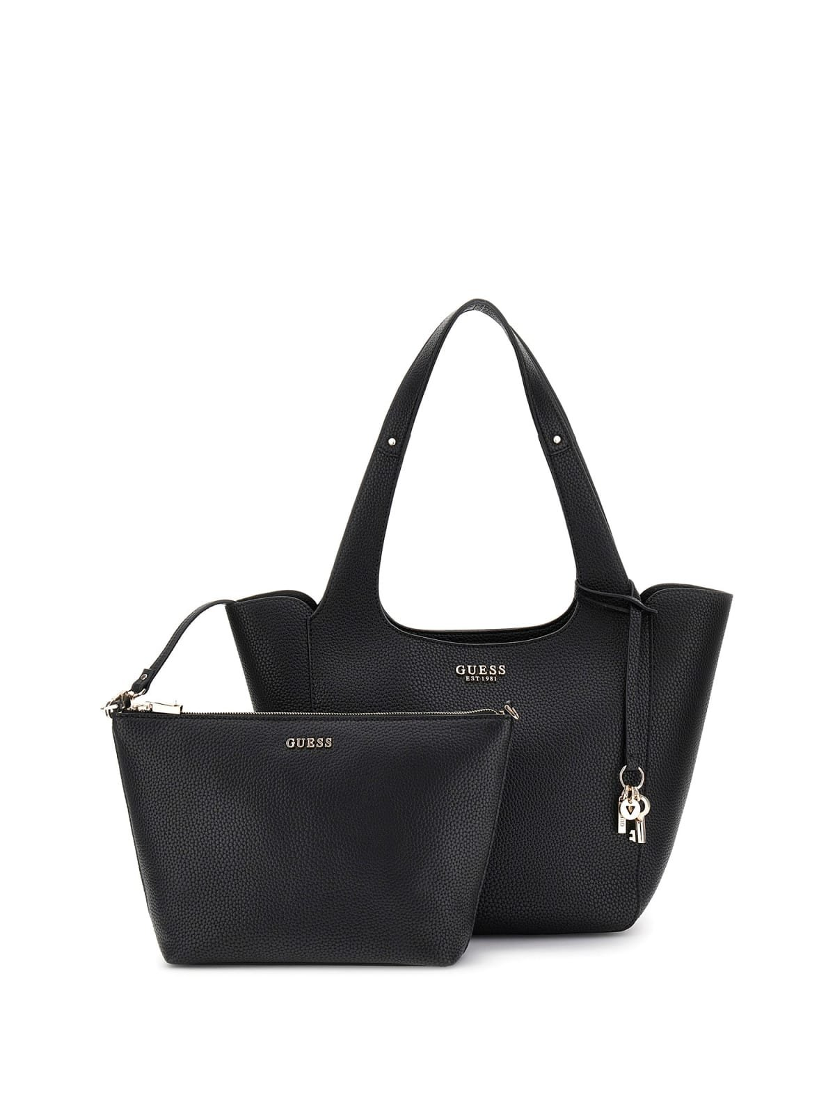 Sac cabas 2 en 1 - Guess jeans (BLACK)