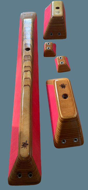   Pack - Wooden Pinches DT - Fluo Pink