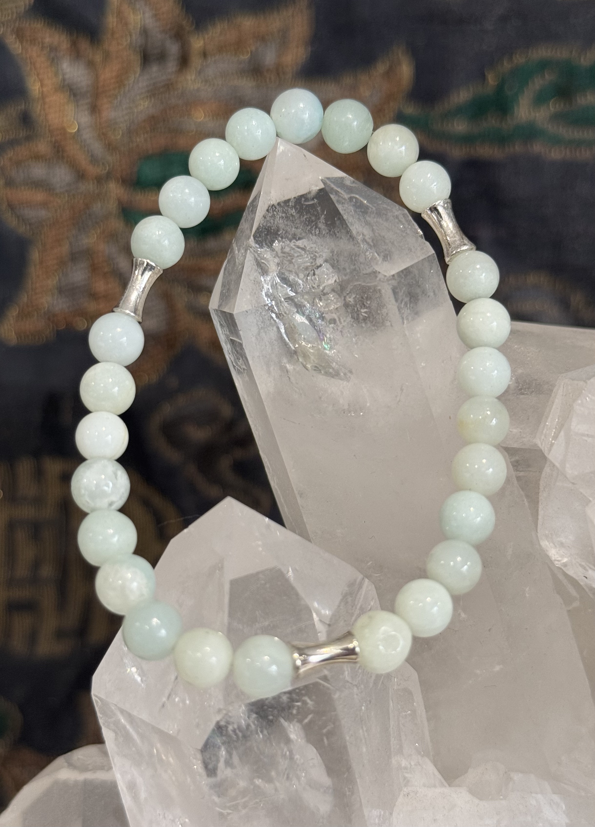 Bracelet "Vibration Minérale" en Amazonite