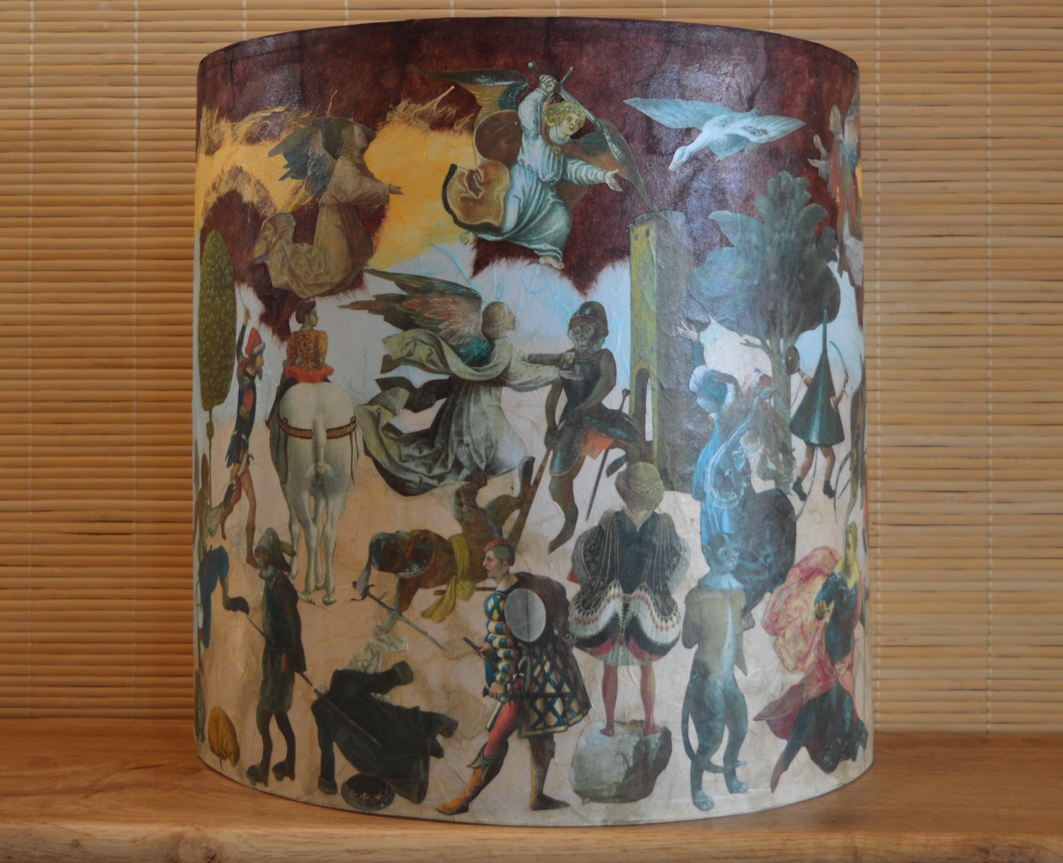 Grande Applique demi ronde. La grosse pagaille!