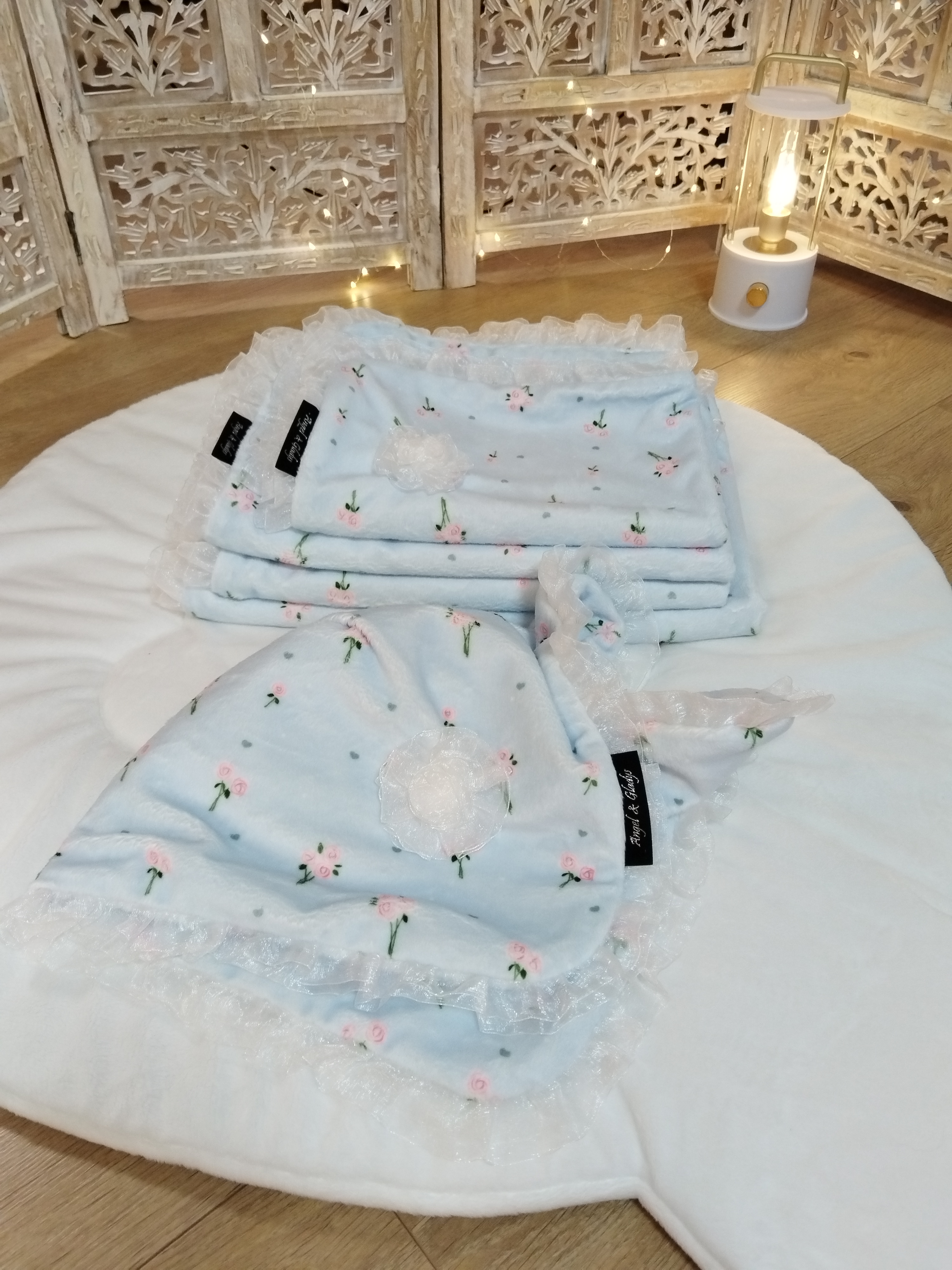 Couverture Aurore en Fleur Bleue