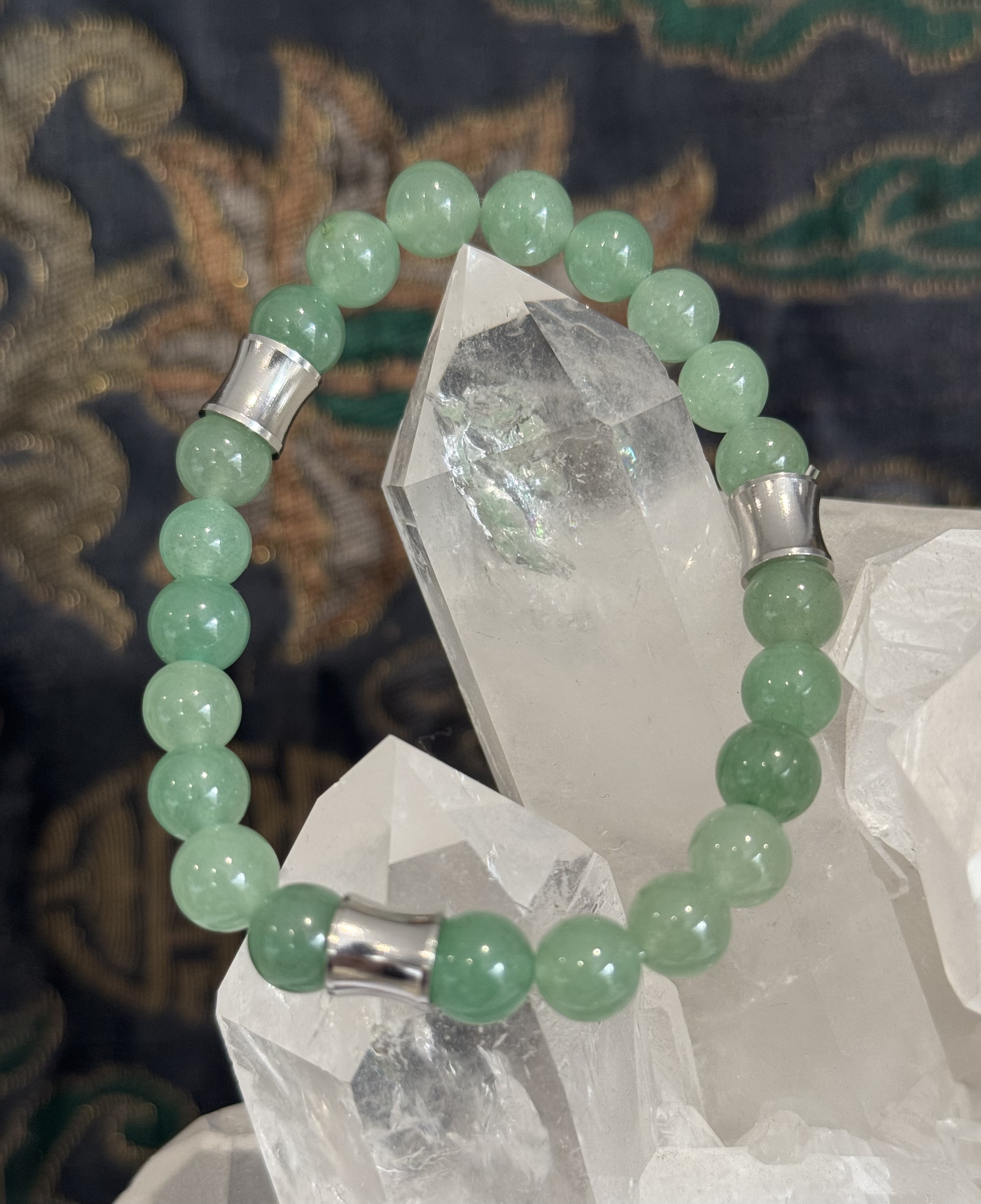 Bracelet "Aura du Phoenix" en Aventurine
