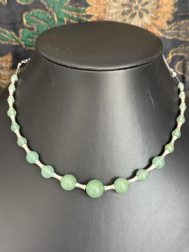 Collier "Vibration Minérale" en Aventurine