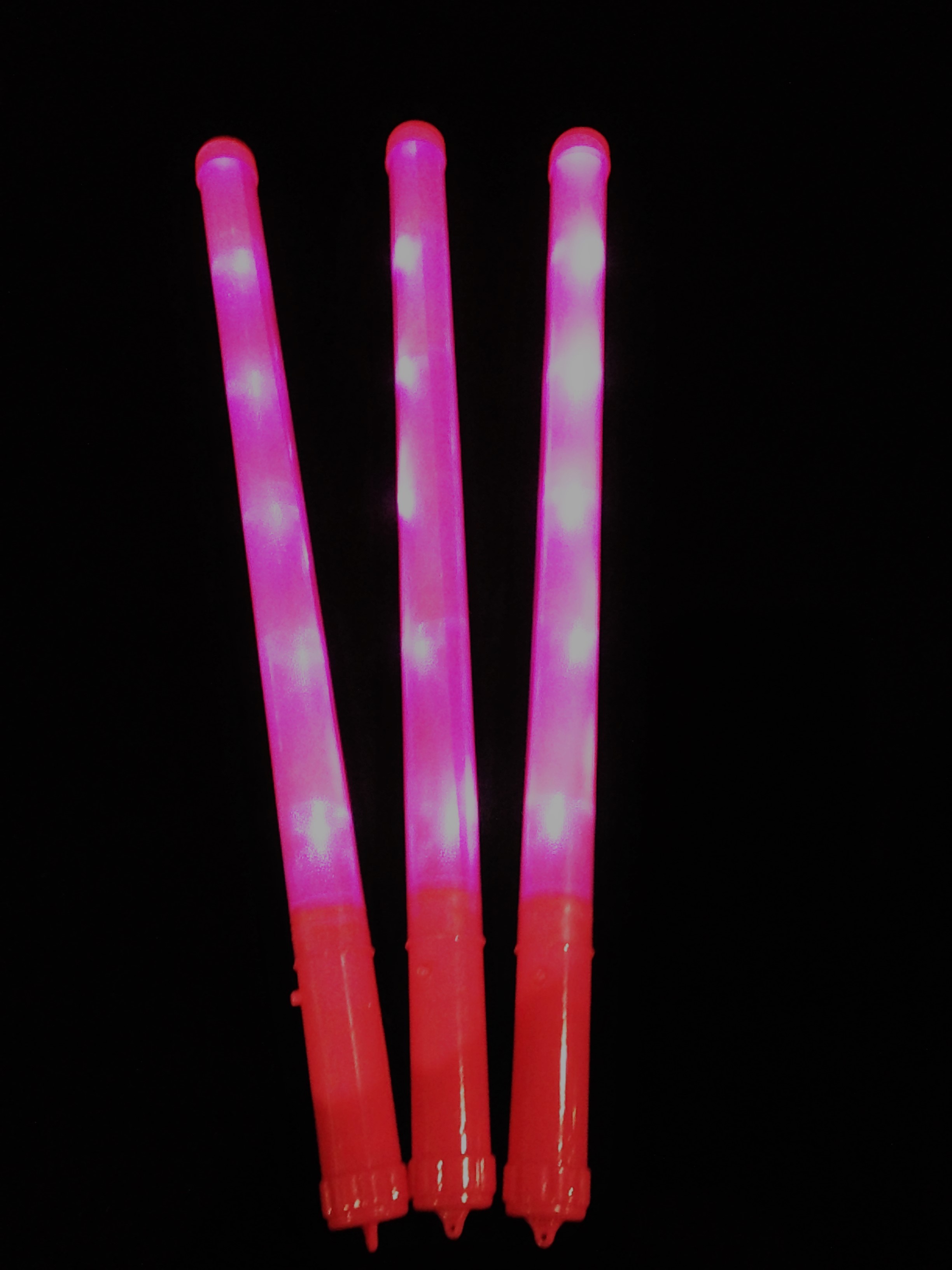 Lot De 10 Bâtons Lumineux LED En Mousse – 40 Cm, 3 Modes De Clignotement, Parfaits Pour Fêtes, Concerts, événements
