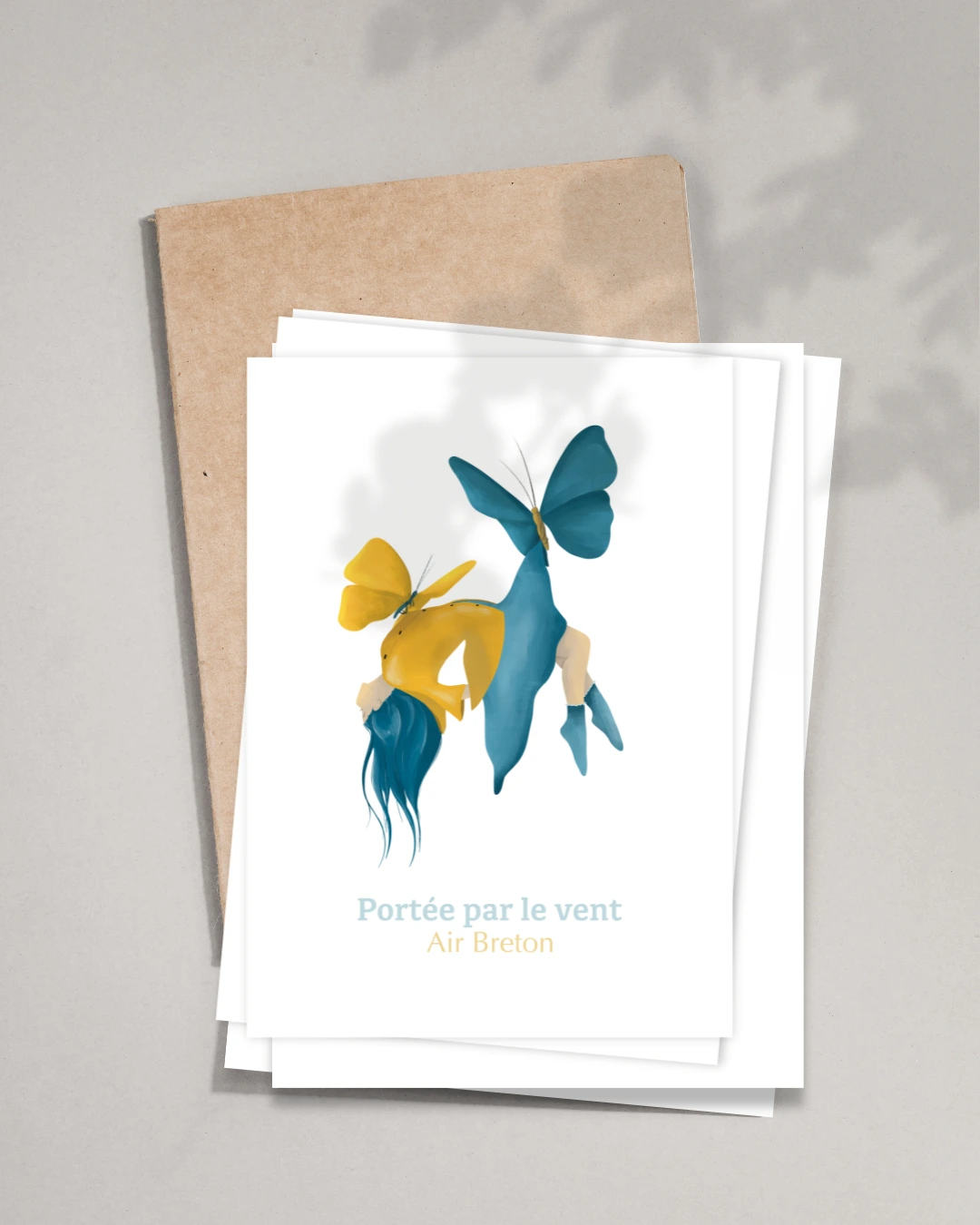 Affiche Portée par le vent