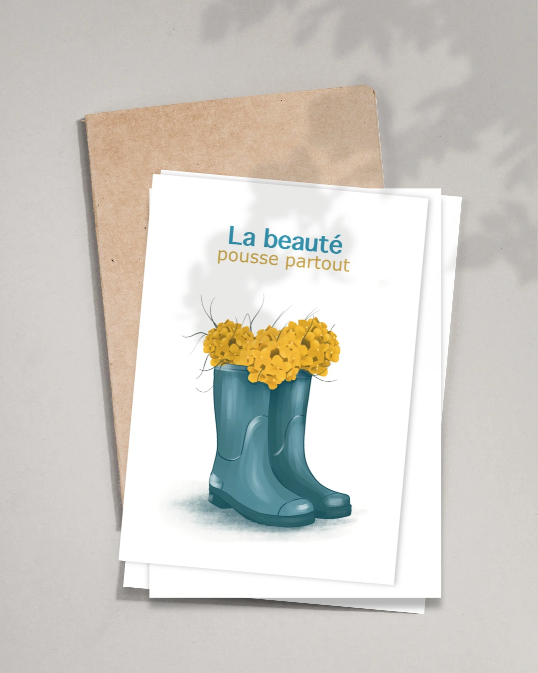 Affiche La beauté pousse partout