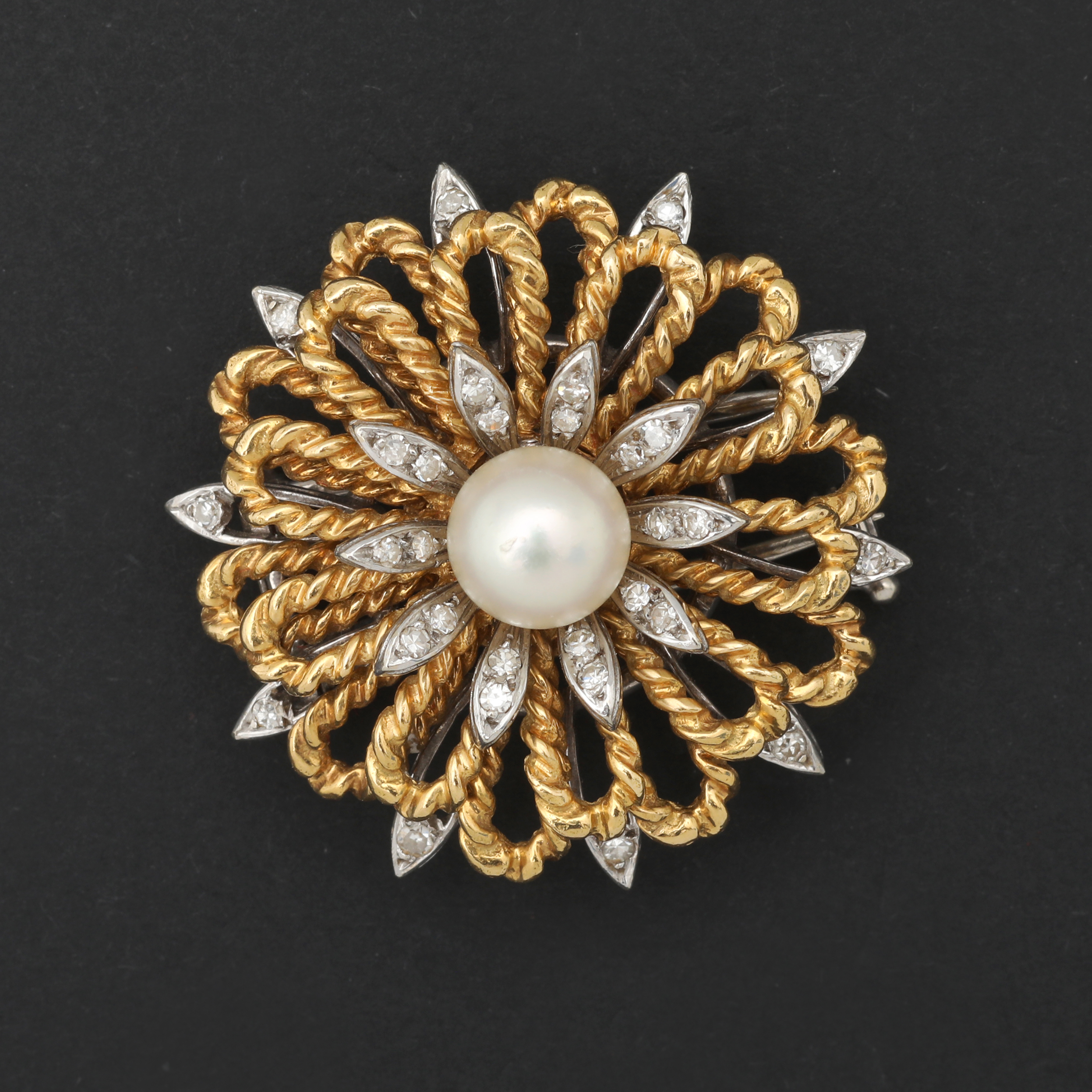 Flower Brooch from Maitre Bouder