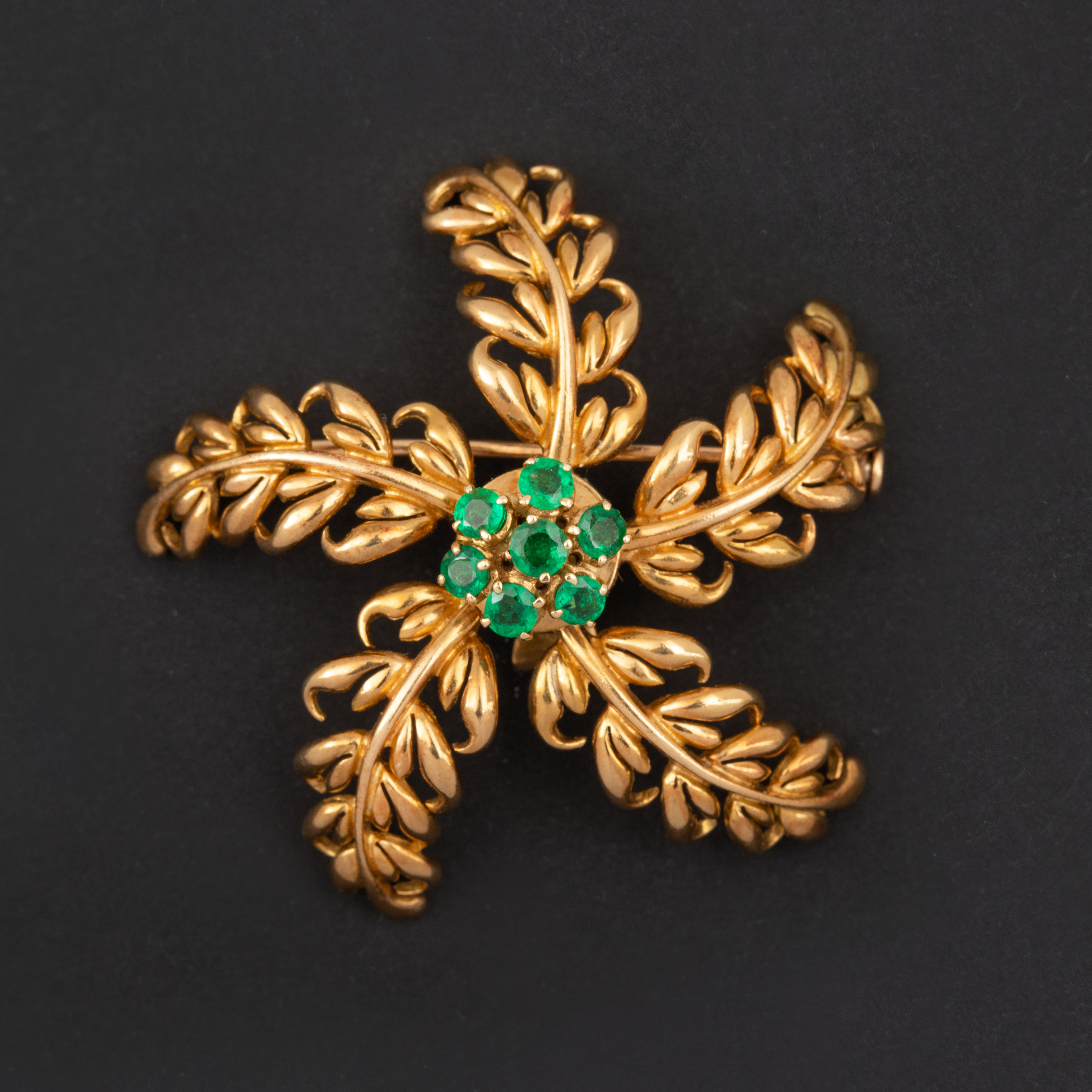 Boucheron Palm Tree with Emeralds