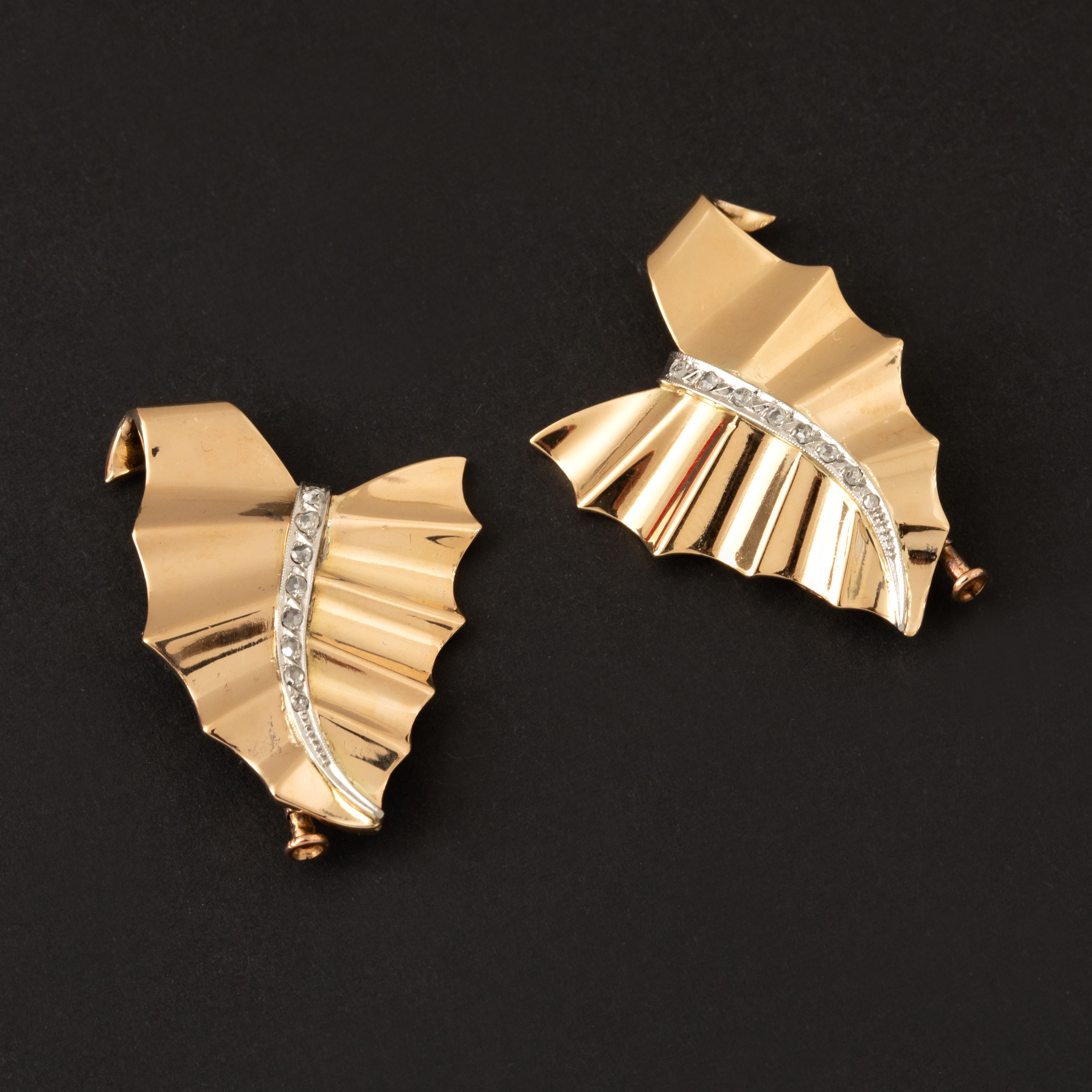 Floral Vintage Duo Brooch