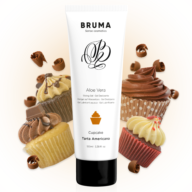 Gel lubrifiant gourmand Cupcake 100 ml Bruma