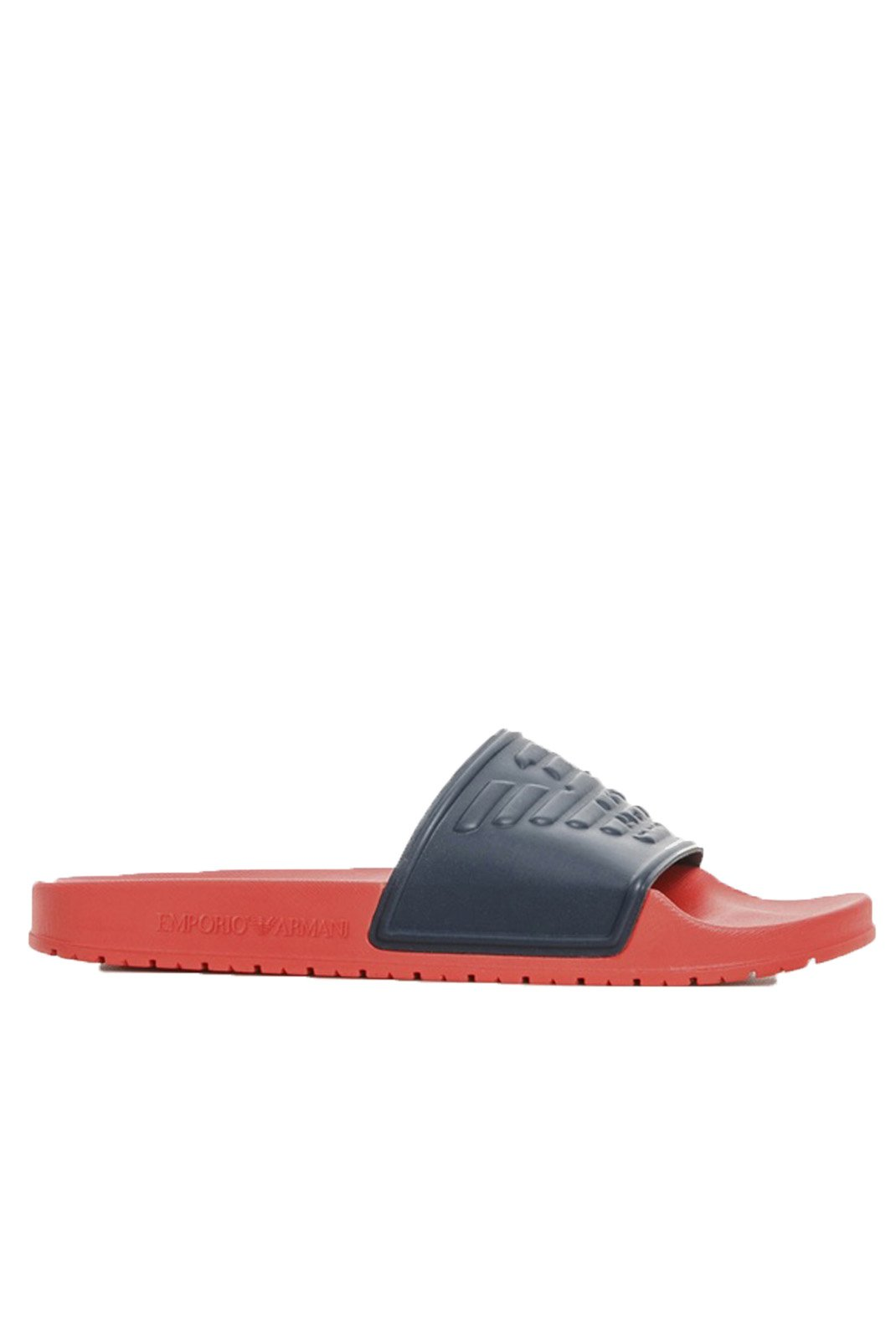Mules PVC logo - Emporio armani (T633 NAVY+TOMATO)