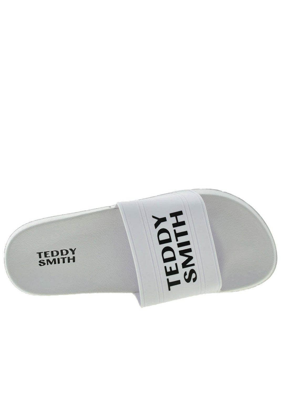 Mules PVC gros logo - Teddy smith (BLANCO)