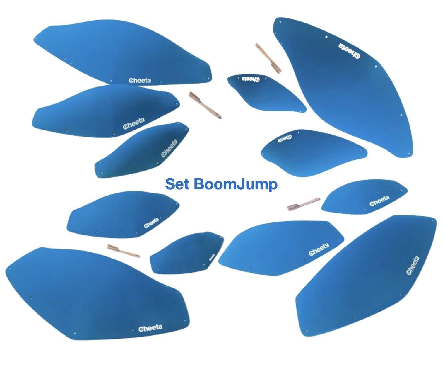  All BoomJump set Sanded  (12 units)
