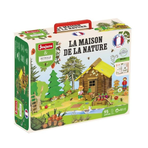 CABANE EN BOIS MAISON DE LA NATURE AVEC JARDIN