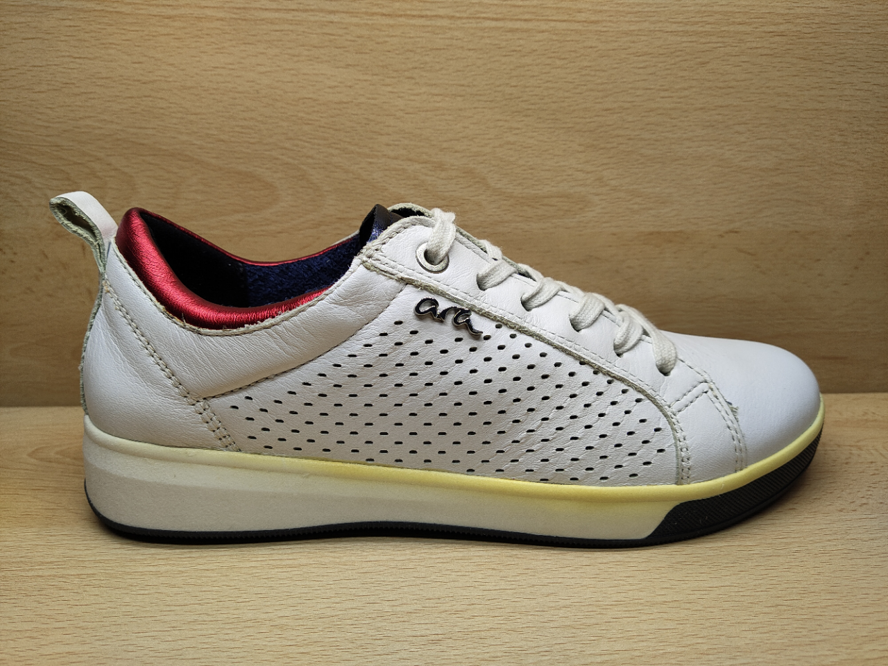 (Destockage) Chaussure à lacets ARA 12-34436 Blanc