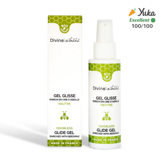 Gel lubrifiant bio DivineXtases naturel 100ml
