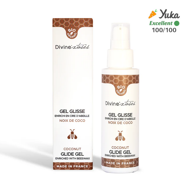 Gel lubrifiant bio DivineXtases Noix de coco 100ml