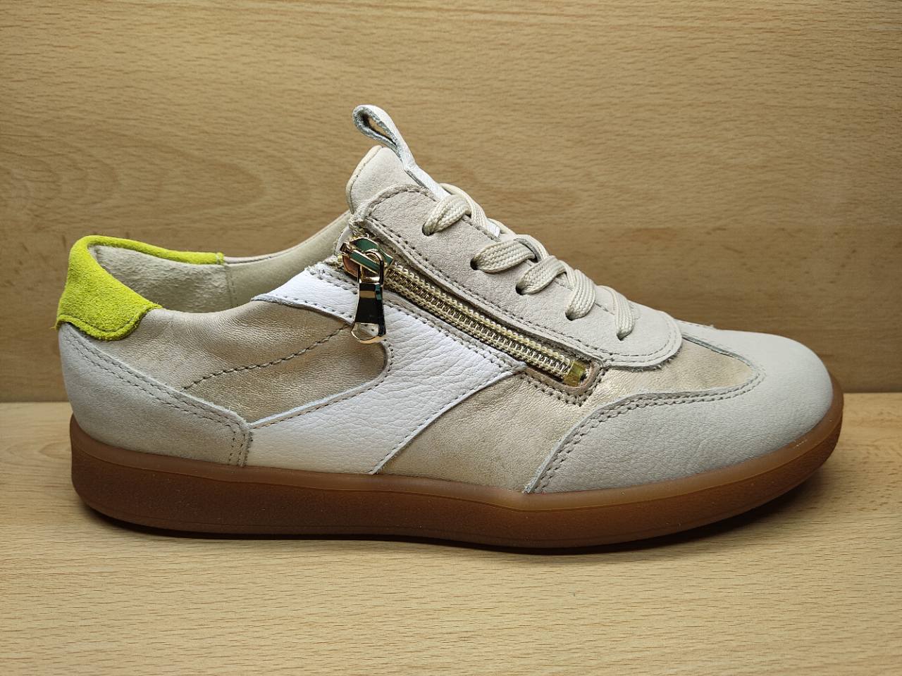 Chaussure à lacets + zip Waldläufer