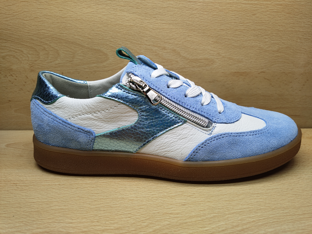 Chaussure à lacets + zip Waldläufer