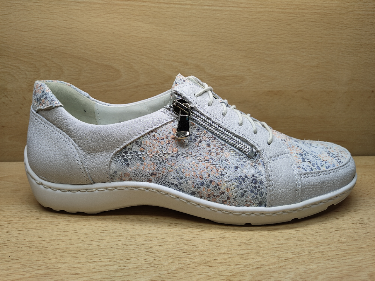 Chaussure à lacets + zip Waldlaufer