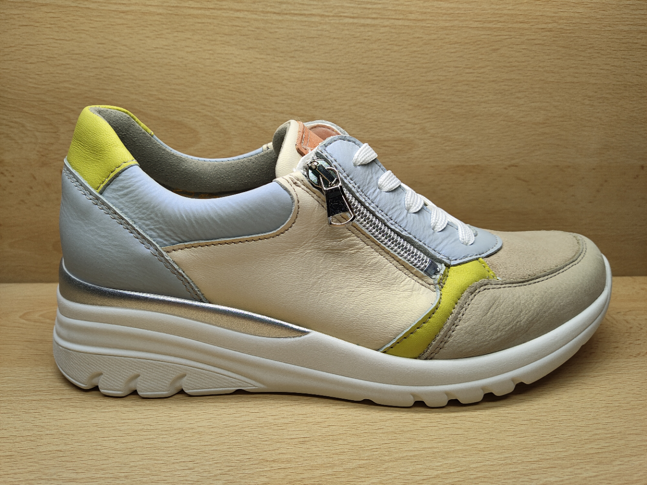 Chaussure à lacets + zip Waldläufer