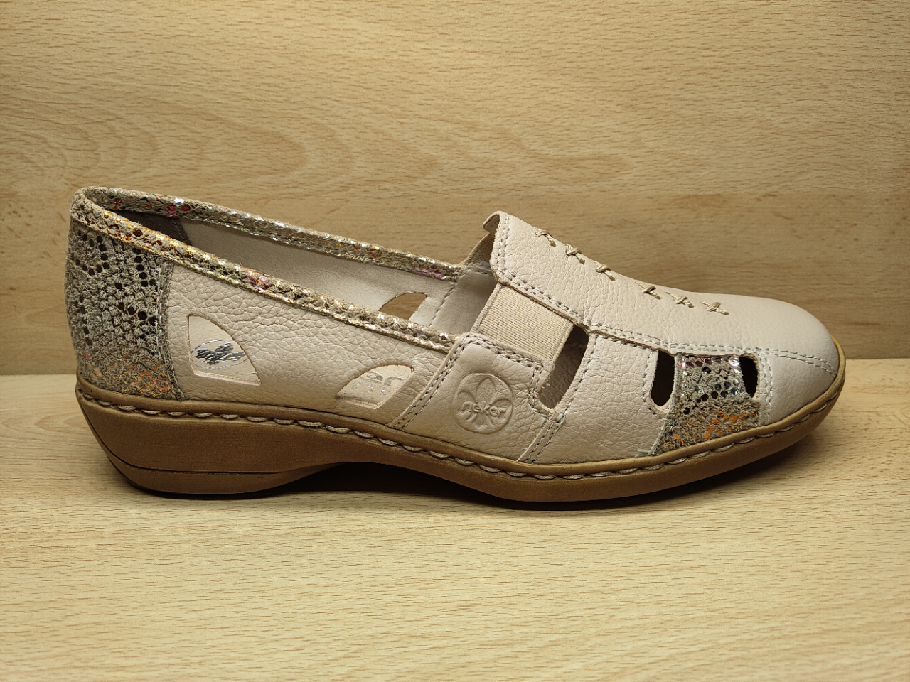 Chaussure à brides RIEKER Beige