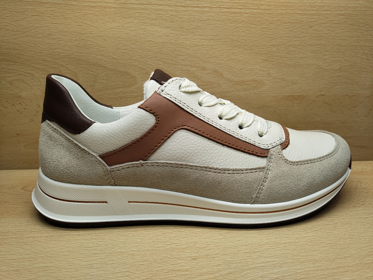 Chaussure à lacets + zip ARA 12-24826-05