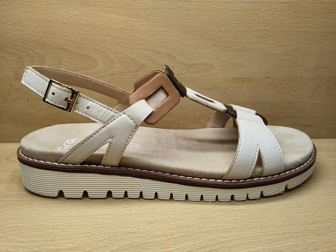 Nu-pied ARA 12-28136-09 Beige / Marron