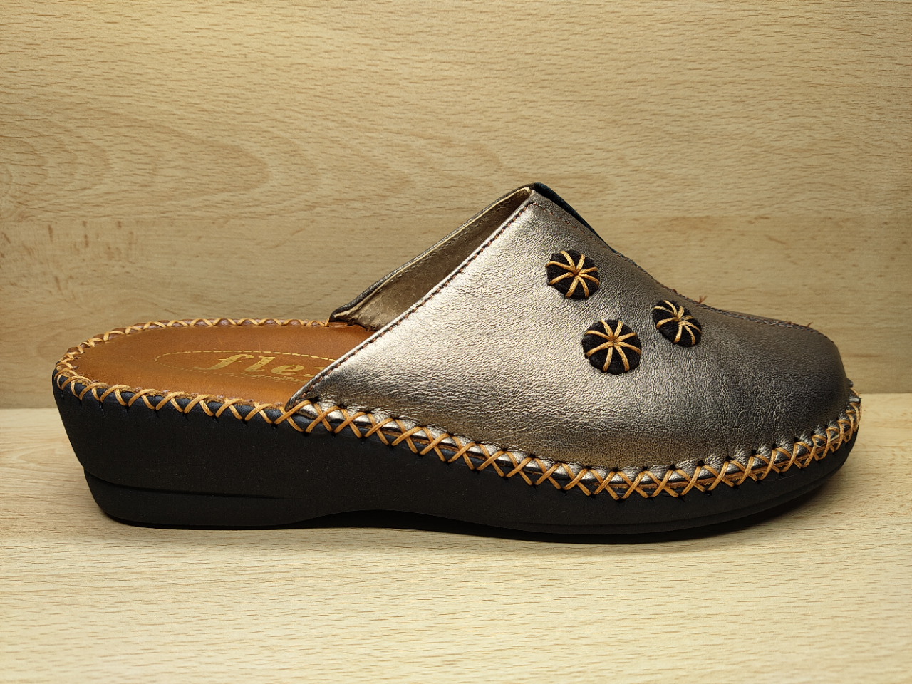 Mule SEMELFLEX Aoste bronze