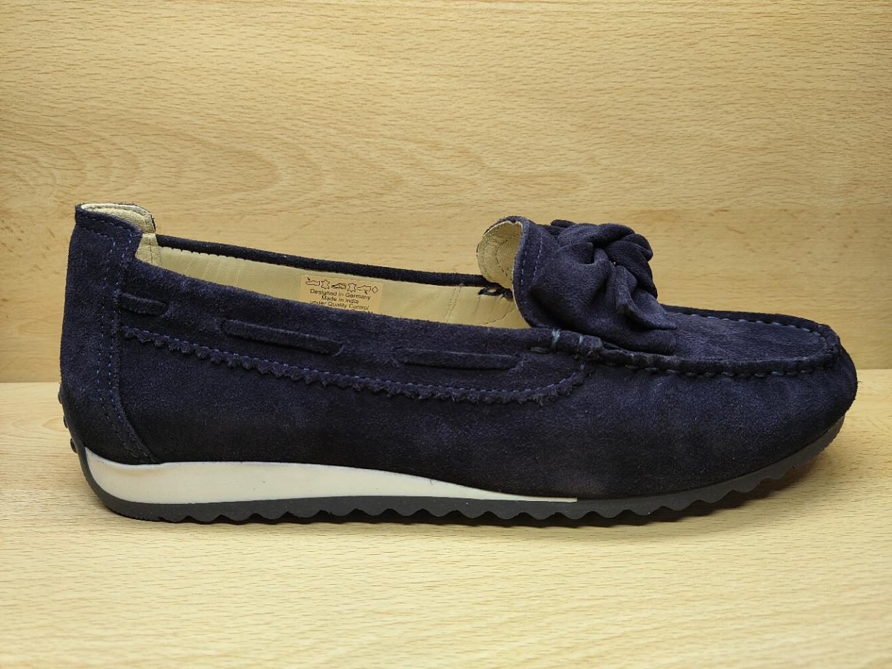 📌 Mocassin ARA Bleu 12-27706-02