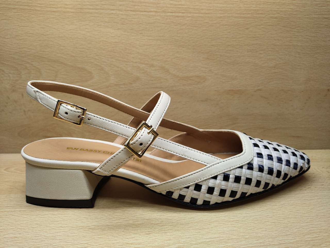 📌 YAN BASSY Chaussure à brides 35544 Raffia