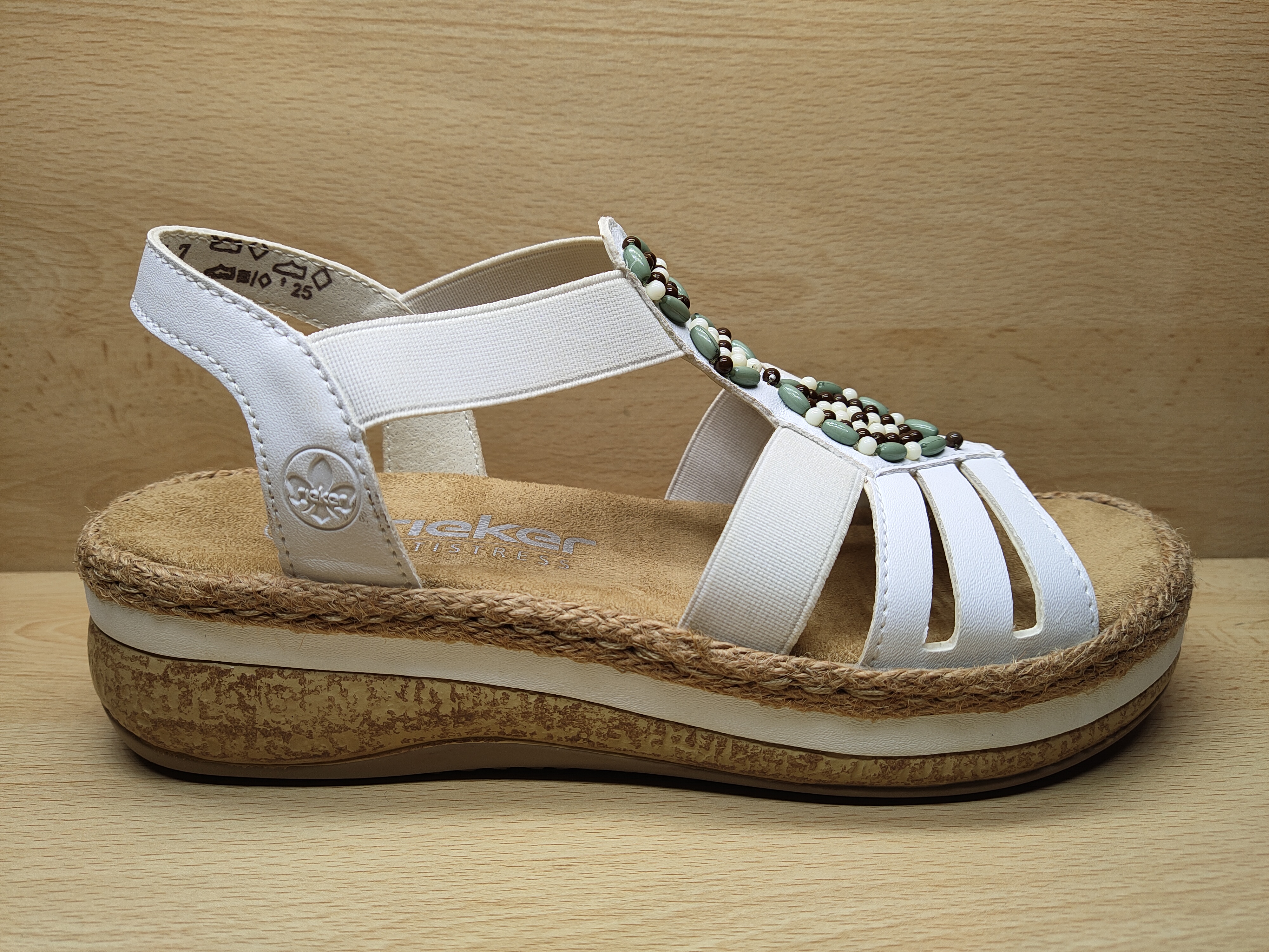 RIEKER Nu-pied V0920-80 Blanc