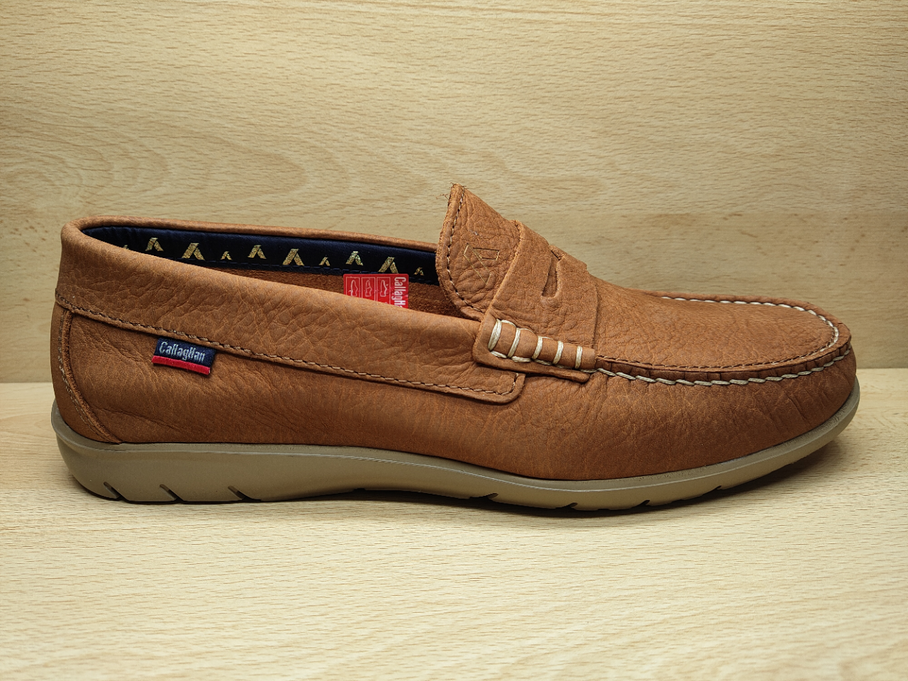 📌 Mocassin CALLAGHAN Nubuck marron