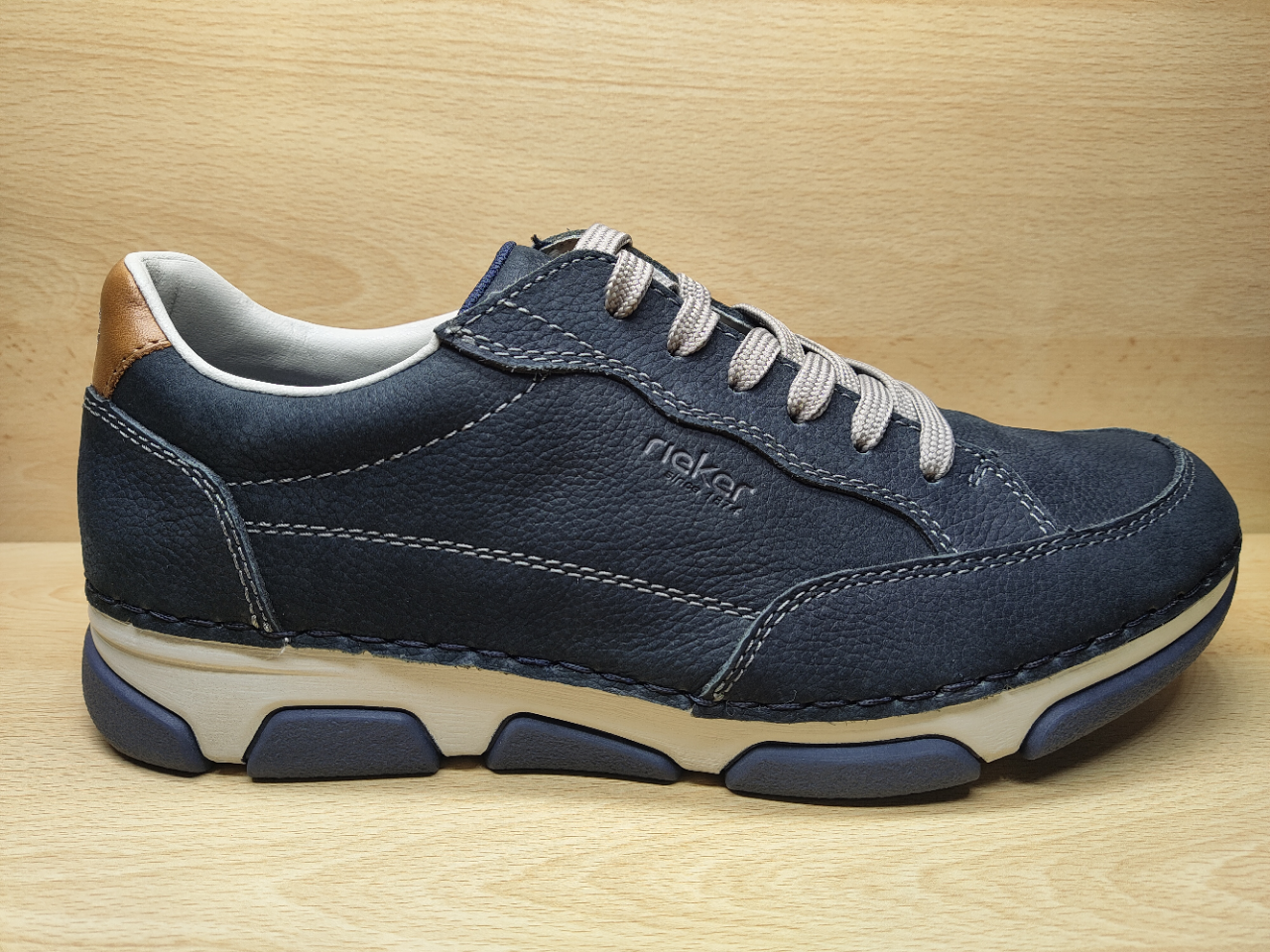 📌 Chaussures à lacets RIEKER 15900-14  Marine
