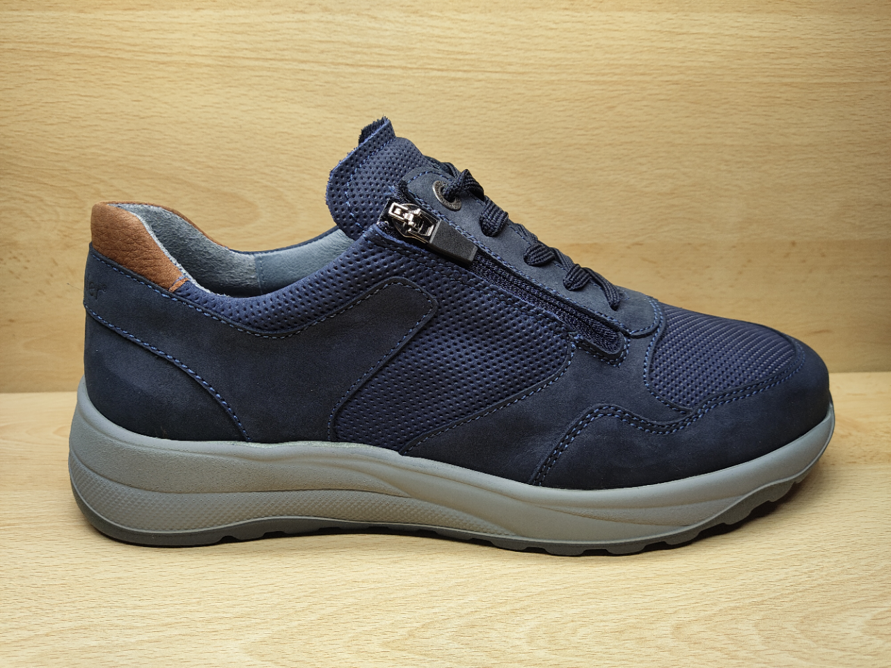 Chaussures à lacets K Waldlaufer Marine / Cognac