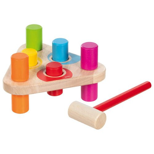 BANC À MARTELER BÉBÉ TIGES COLORÉES
