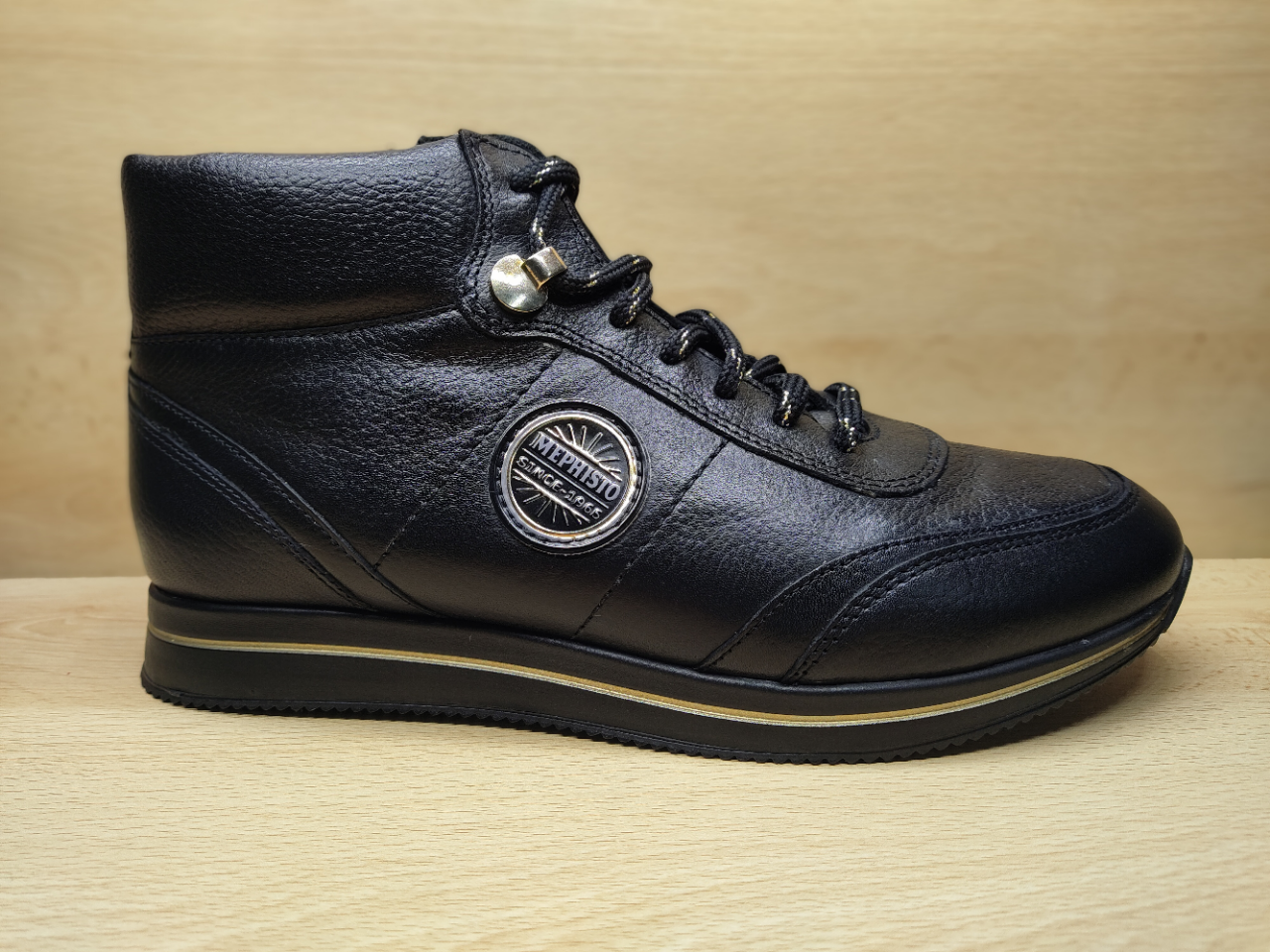 📌Bottillon à lacets + zip MEPHISTO Loly noir