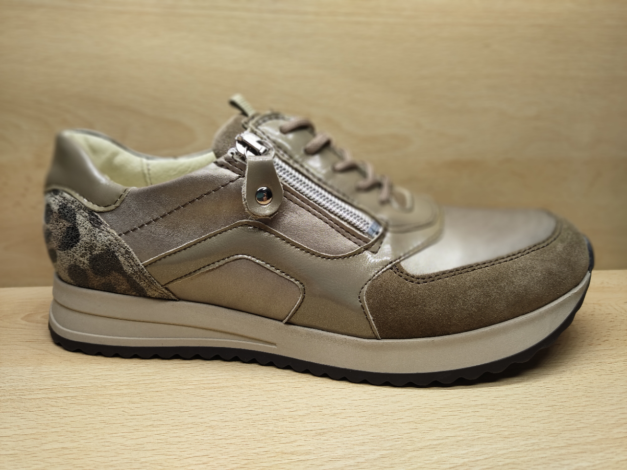 📌 Chaussure à lacets + zip WALDLAUFER H-Vicky 