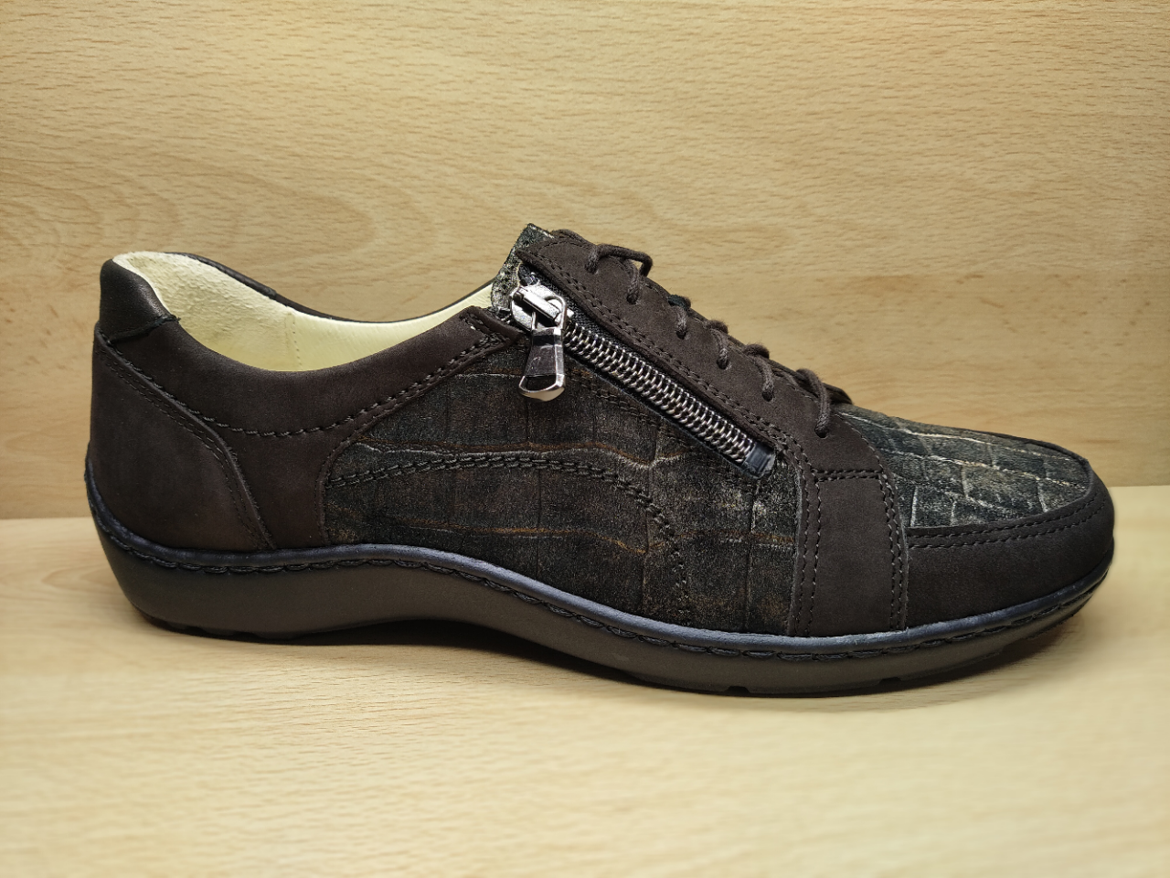 📌 Chaussure à lacets + zip WALDLAUFER Henni