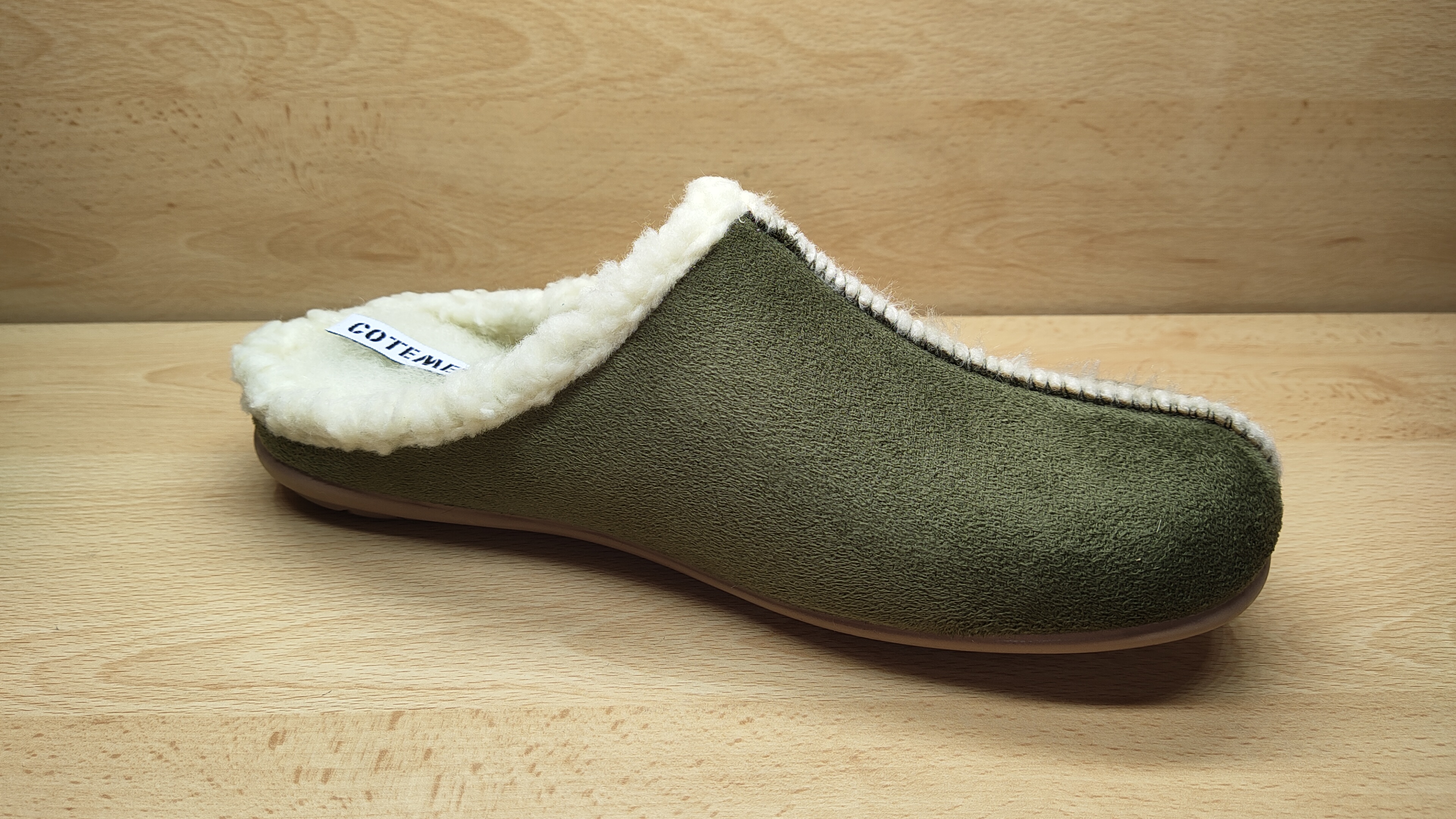 📌 Chausson Mule COTEMER Ramito Kaki