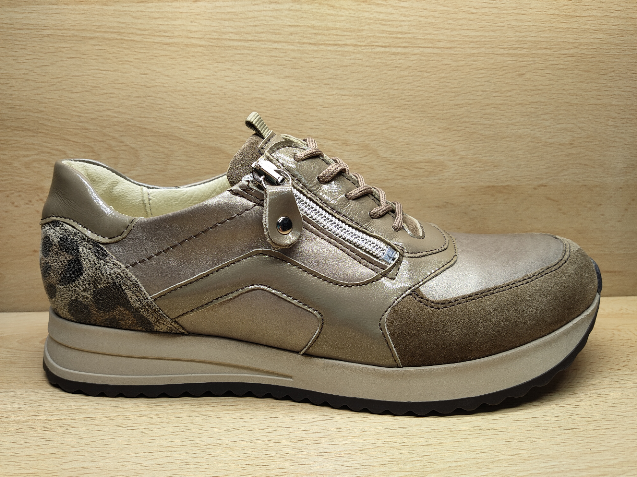 📌 Chaussure à lacets + zip WALDLAUFER H-Vicky 