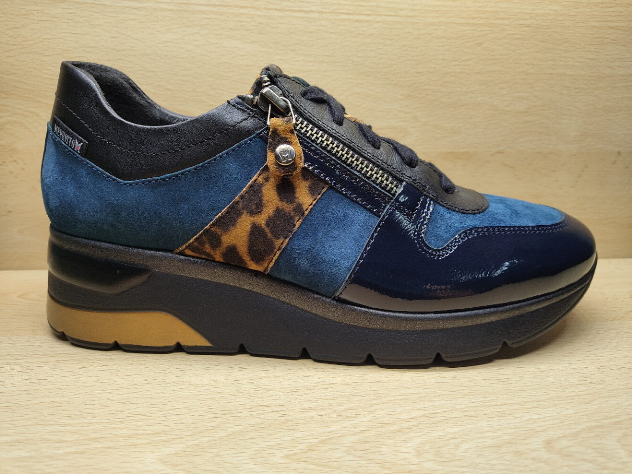 📌 Chaussure à lacets + zip MEPHISTO ELISIA  