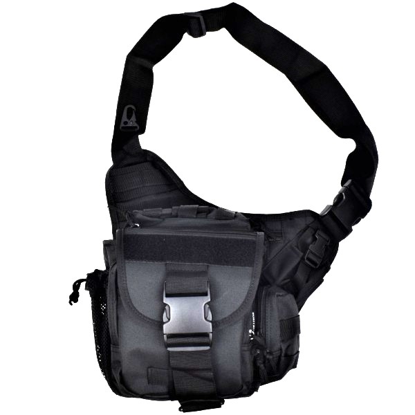 SAC TACTIQUE EN BANDOULIÈRE (37x38 cm) 