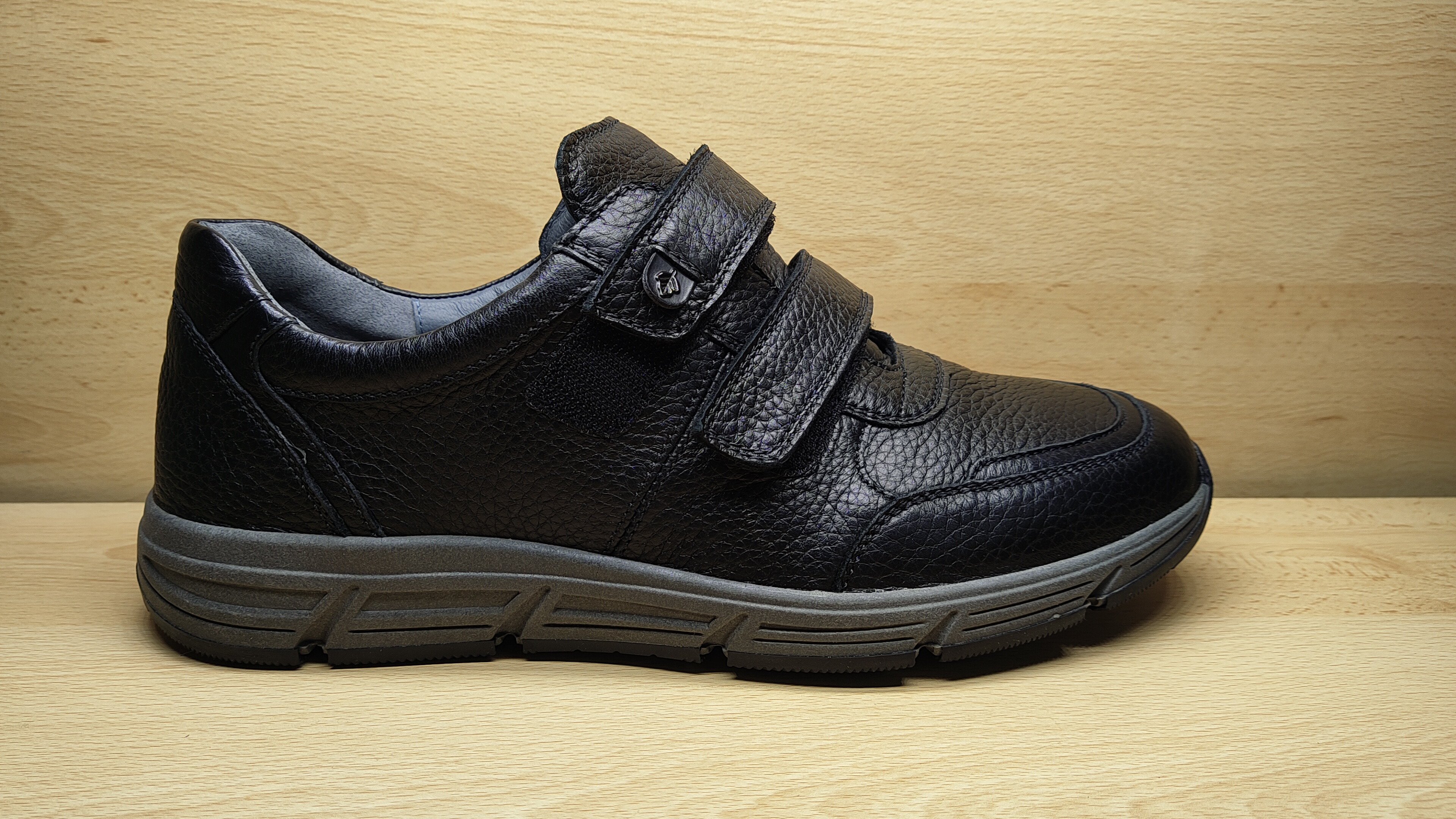 Waldlaufer Chaussures à velcros noir