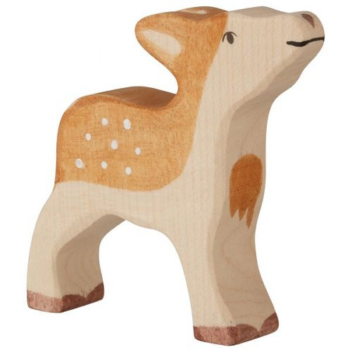 FIGURINE EN BOIS FAON 9 CM