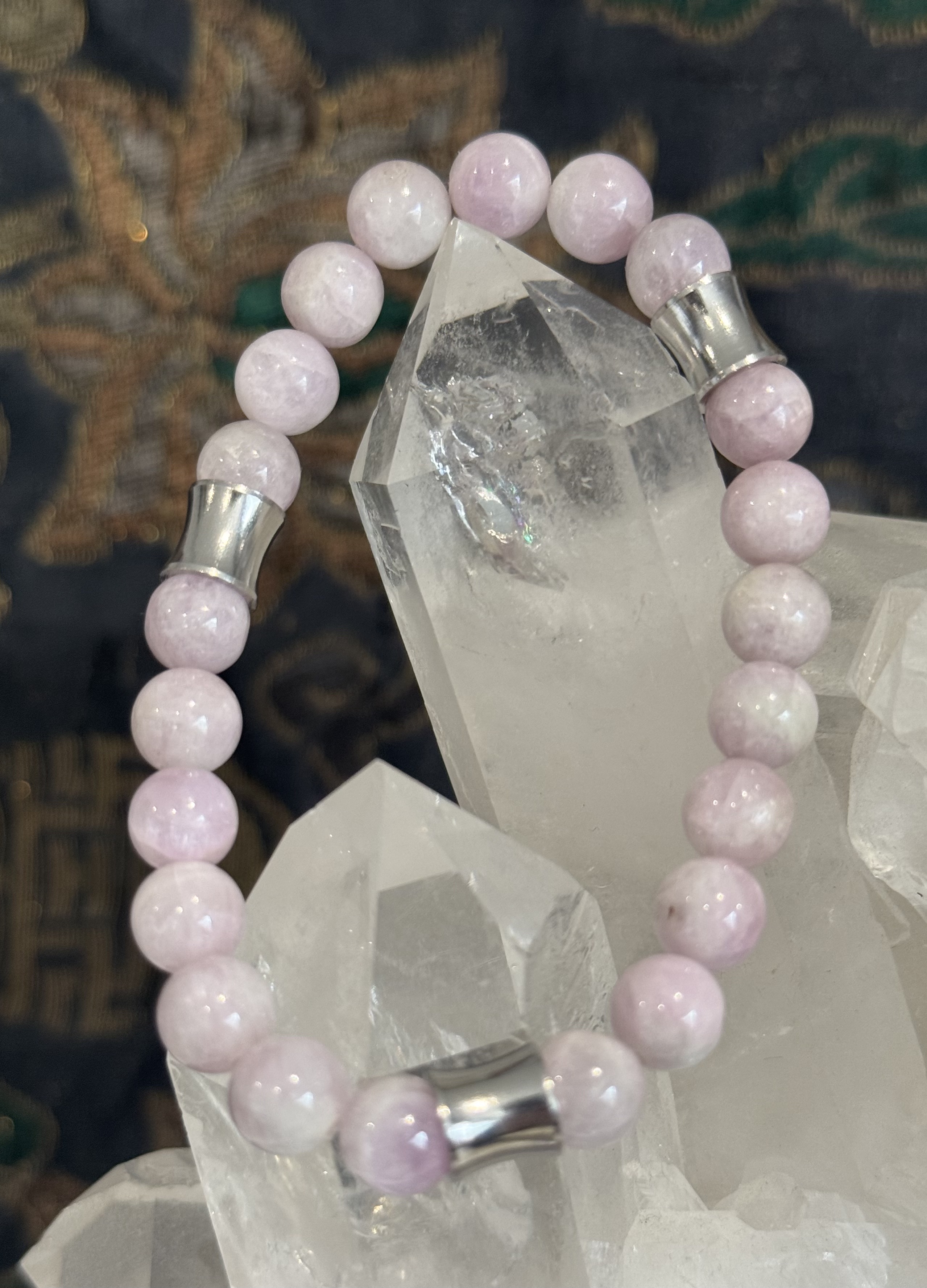 Bracelet "Aura du Phoenix" en Kunzite