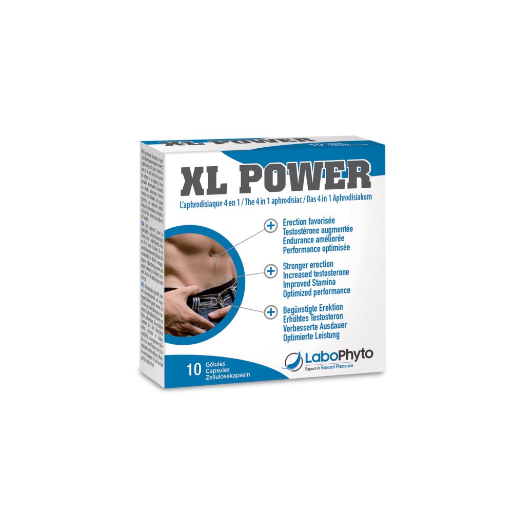 XL Power – Stimulant Homme 10 gélules effet rapide