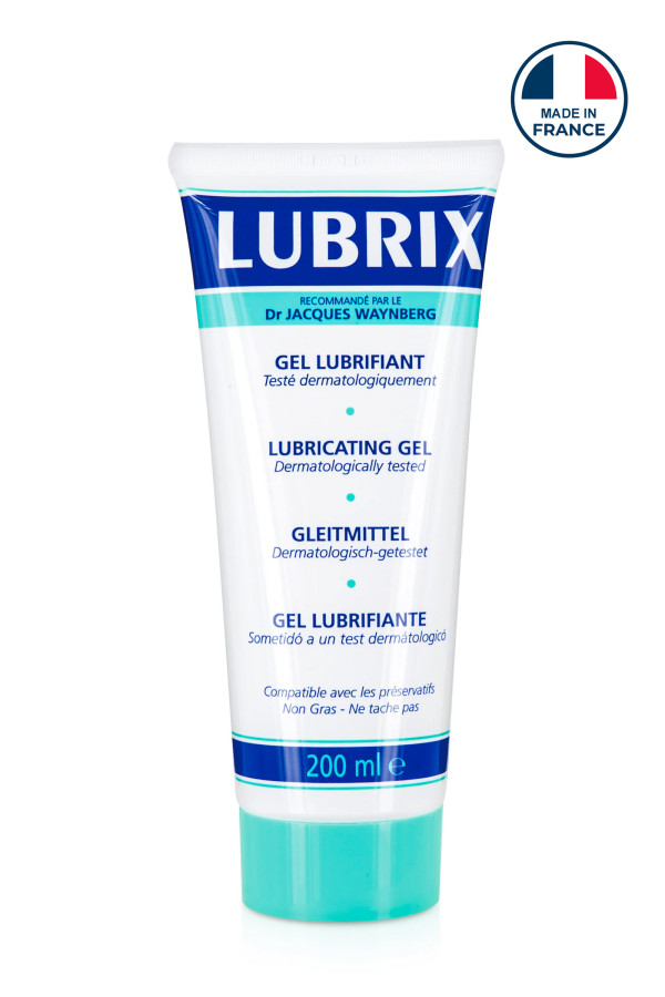 Lubrifiant à base d'eau Lubrix 200 ml