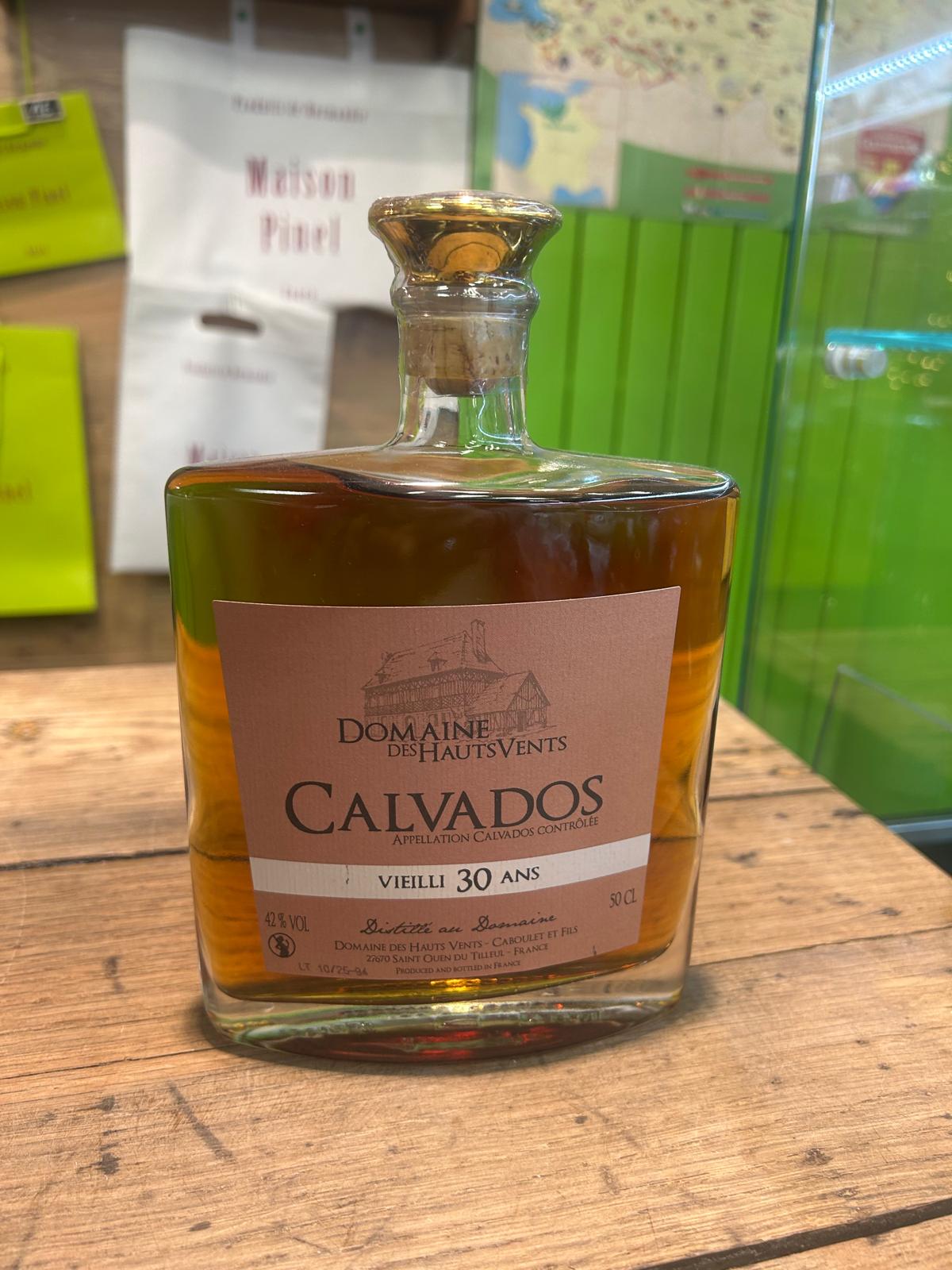 Calvados 30 ans - Domaine des Hauts Vents